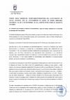 Leer la moción de apoyo del Ayuntamiento de Agulo